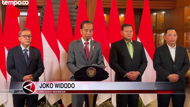 Presiden Joko Widodo Hadiri KTT Luar Biasa OKI Bahas Situasi di Gaza