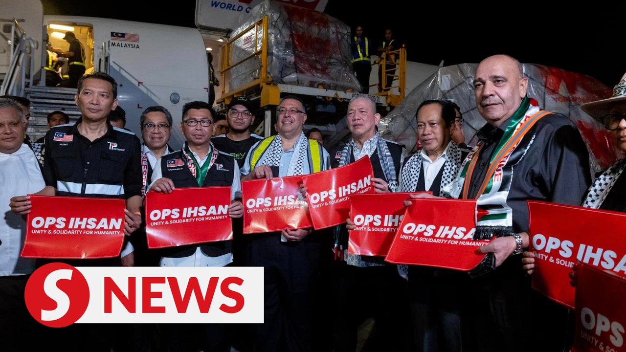 M'sia sends second shipment of aid to Palestine