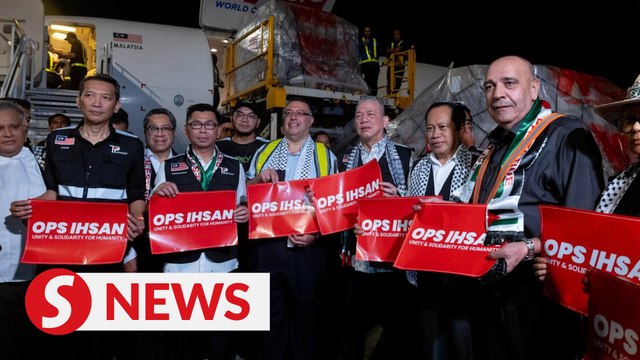 M'sia sends second shipment of aid to Palestine