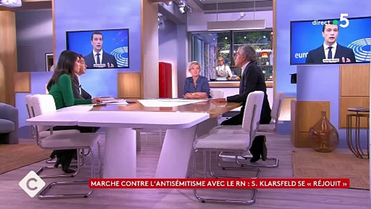 La violente charge de Bernard-Henri Levy hier soir, sur France 5, contre le Président du Rassemblement Nationale : "Oui, Jordan Bardella est certainement antisémite"