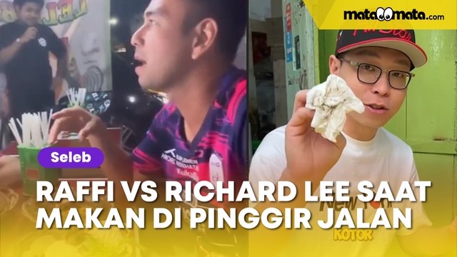 Adab Raffi Ahmad saat Makan di Pinggir Jalan Jadi Sorotan: Richard Lee Ketar-ketir Lihat Ini