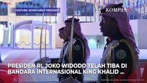 Momen Presiden Jokowi Tiba di Riyadh untuk Hadiri KTT Luar Biasa OKI Bahas soal Situasi Gaza