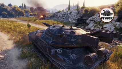 [ wot ] OBJECT 705A 戰場霸主，無懼挑戰！ | 6 kills 9.9k dmg | world of tanks |  @pewgun77