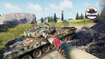 [ wot ] VZ. 55 堅韌不拔，燃燒戰場 | 10 kills 10k dmg | world of tanks |  @pewgun77