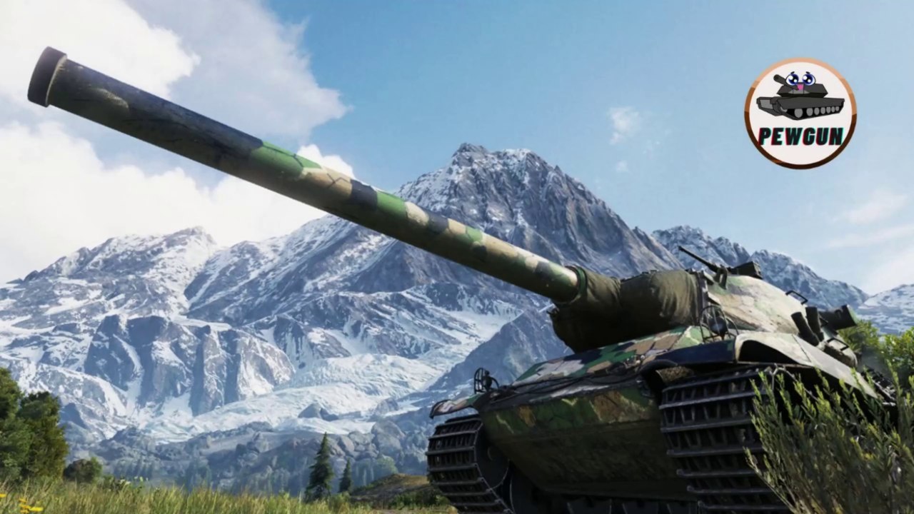 [ wot ] AMX M4 MLE. 54 無敵戰神，疾風之勢！| 6 kills 12k dmg | world of tanks |  @pewgun77