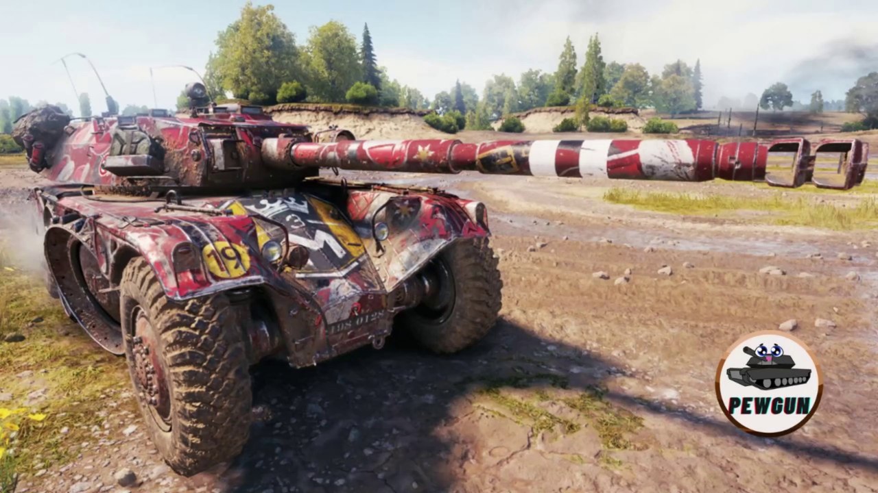 [ wot ] PANHARD EBR 105 狡猾戰士，精準無比！ | 15k assistance dmg | world of tanks |  @pewgun77 ​