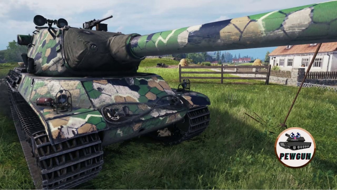 [ wot ] AMX M4 MLE. 54 鋼鐵之軀，無敵之力！| 7 kills 10k dmg | world of tanks |  @pewgun77