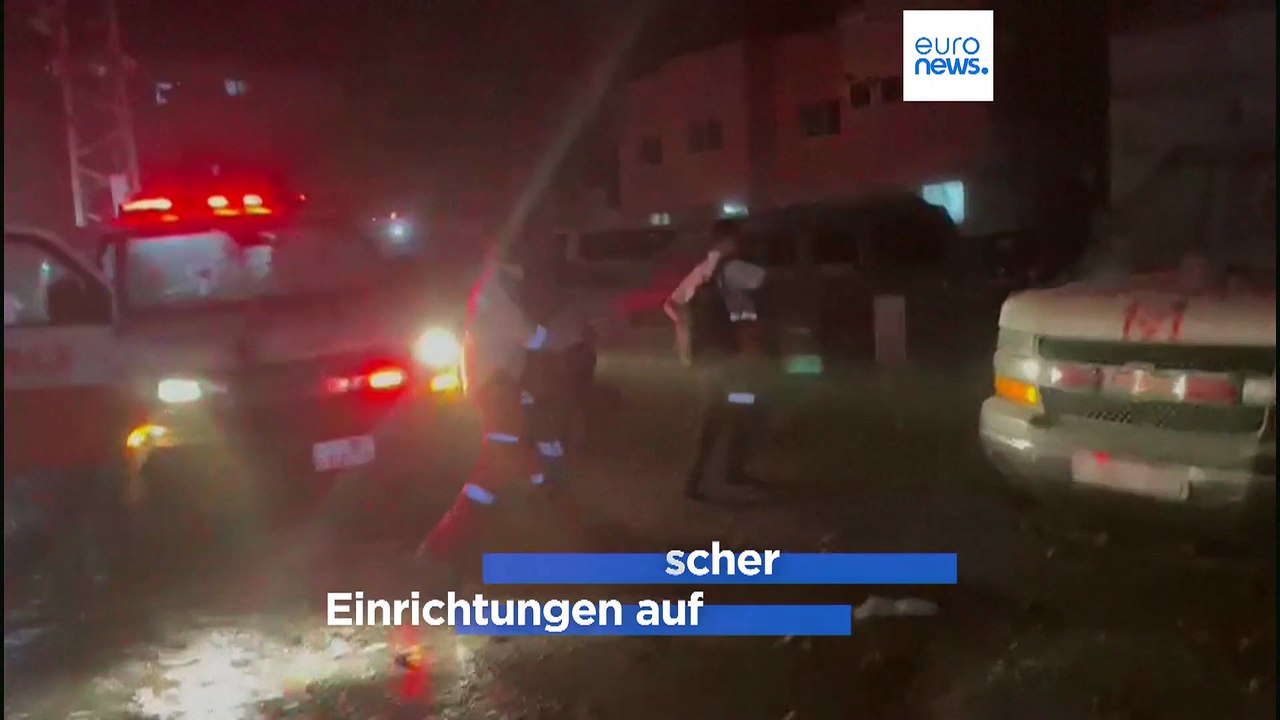 Israel bombardiert Krankenhäuser in Gaza