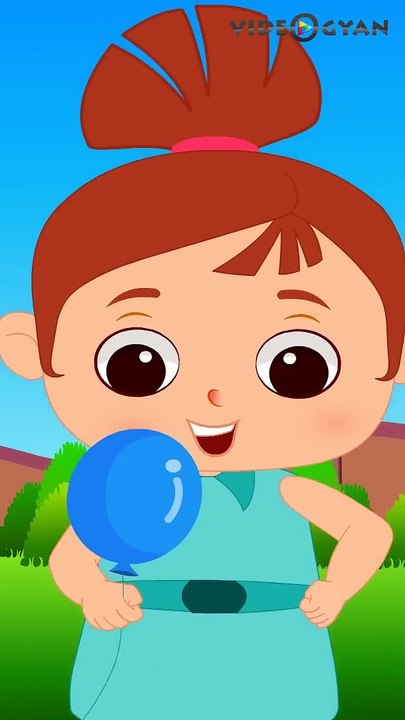 Color Blue Learning Video _ Bluka Bluka Blah Fun Learning Video For Children _ Healthy Habits Show