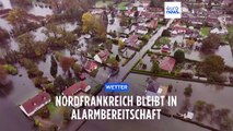 Hochwasseralarm in Teilen  Europas: Kritische Lage in Nordfrankreich