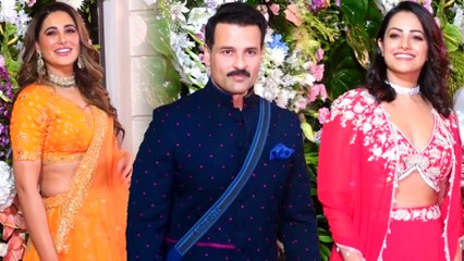 Anita Hassanandani ,Rohit Roy और Nargis Fakhri का Ekta Kapoor की दीवाली पार्टी में दिखा ग्लेमर
