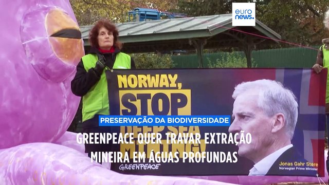 Greenpeace tenta travar exploração mineira do fundo do mar