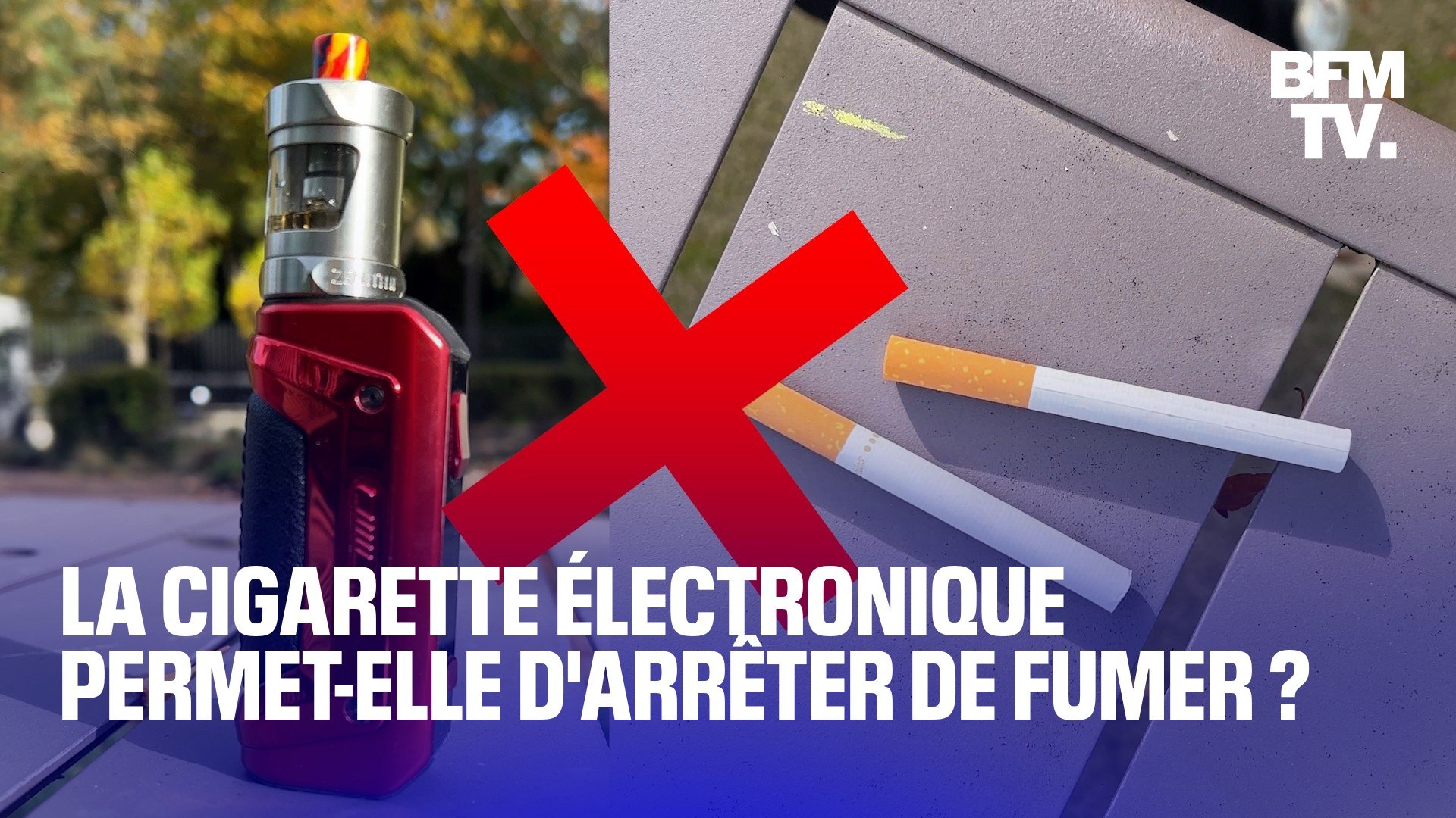 Mois sans tabac: la cigarette électronique est-elle un bon moyen d'arrêter  de fumer?