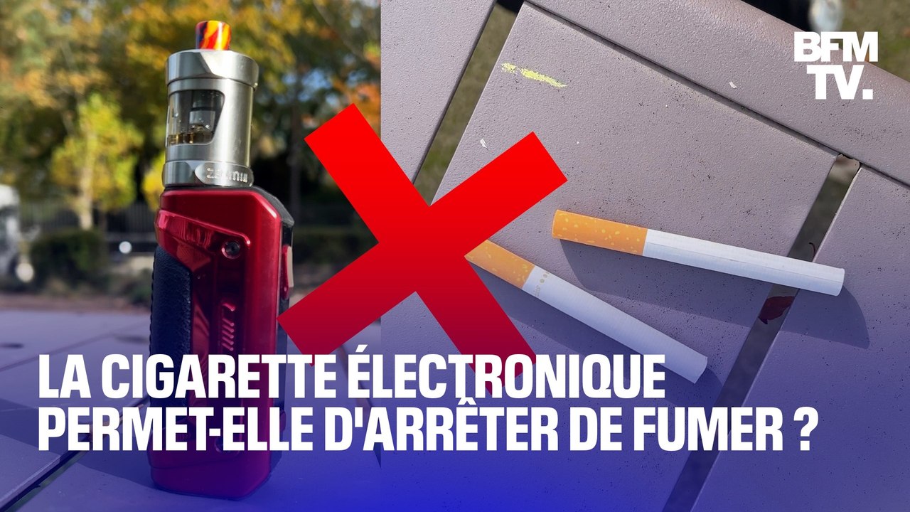 Mois sans tabac: la cigarette électronique est-elle un bon moyen d'arrêter de fumer?
