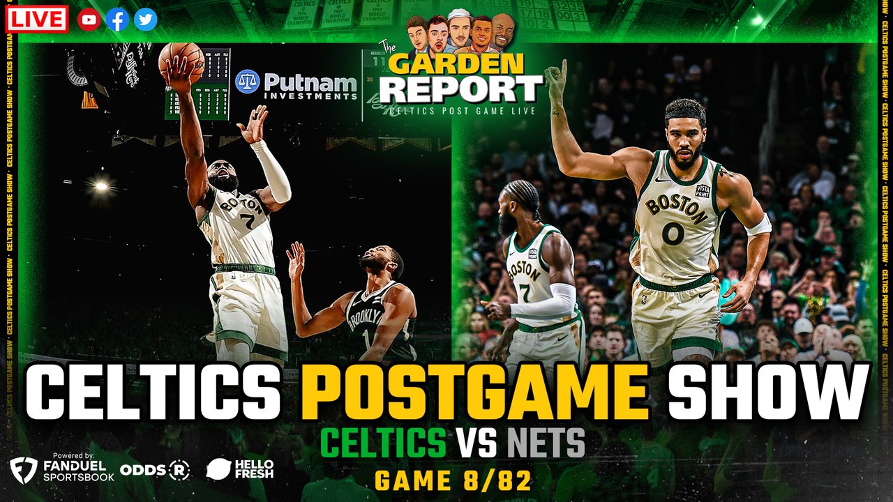 LIVE Celtics vs Nets Postgame Show Garden Report video Dailymotion