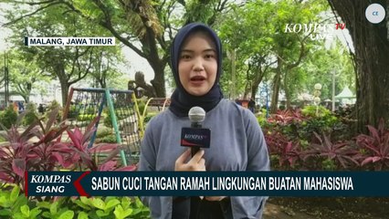 Mahasiswa UMM Buat Sabun Cuci Tangan Ramah Lingkungan dari Ekstrak Daun Jambu Air
