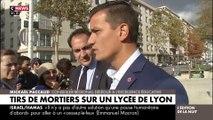 Regardez les images de l'attaque du lycée La Martinière-Monplaisir à  Lyon, pris pour cible par une dizaine d’individus : Le proviseur était clairement visé par le groupe de jeunes