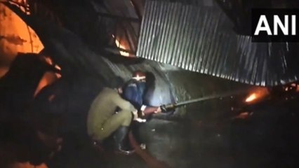 Ludhiana: प्लास्टिक फैक्ट्री में भीषण आग, लपटों में सब कुछ राख