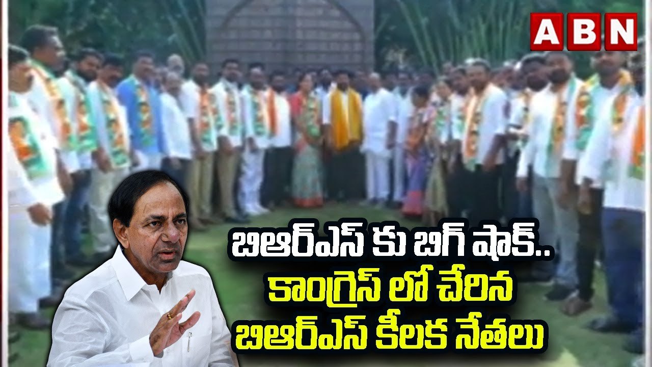 బిఆర్ఎస్ కు బిగ్ షాక్..కాంగ్రెస్ లో చేరిన బిఆర్...