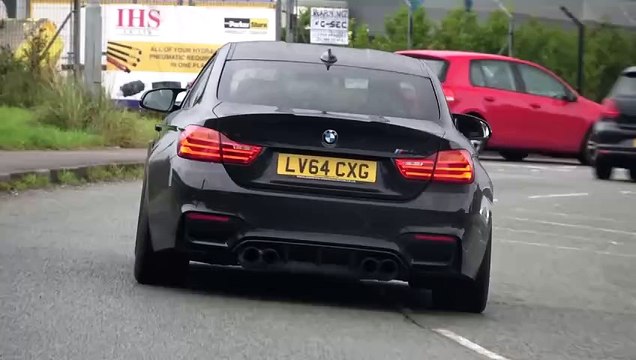 Modified Cars Leaving a Car Show (Yum Cars - Cars and Coffee October 2023)___(720P_60FPS)