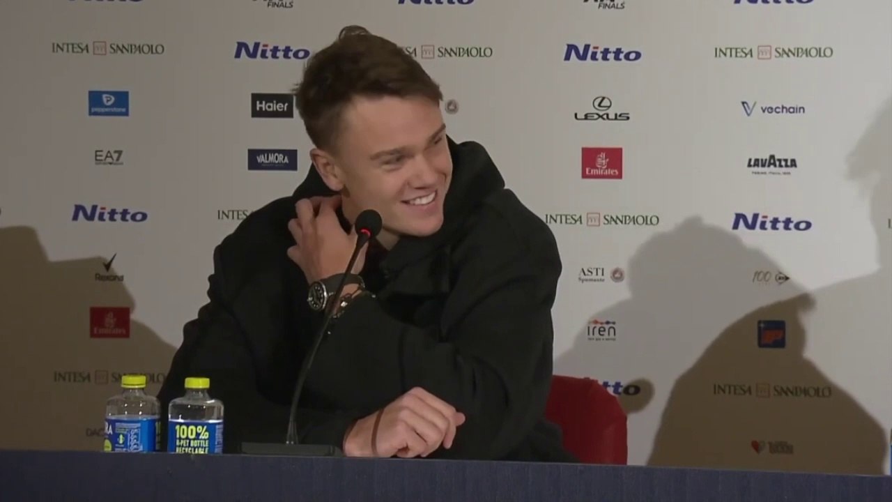 ATP Finals 2023 - Holger Rune : "I'm no longer afraid of Novak Djokovic"