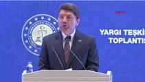 Adalet Bakanı Yılmaz Tunç, Yargı Teşkilatı Toplantısı'nda açıklamalarda bulundu