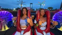 Girls Passing Out | Funny Slingshot Ride Compilation  #129