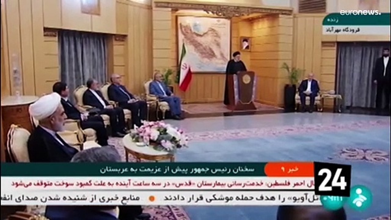 فيديو: الرئيس الإيراني يتهم الولايات المتحدة بعرقلة وقف إطلاق النار في غزة