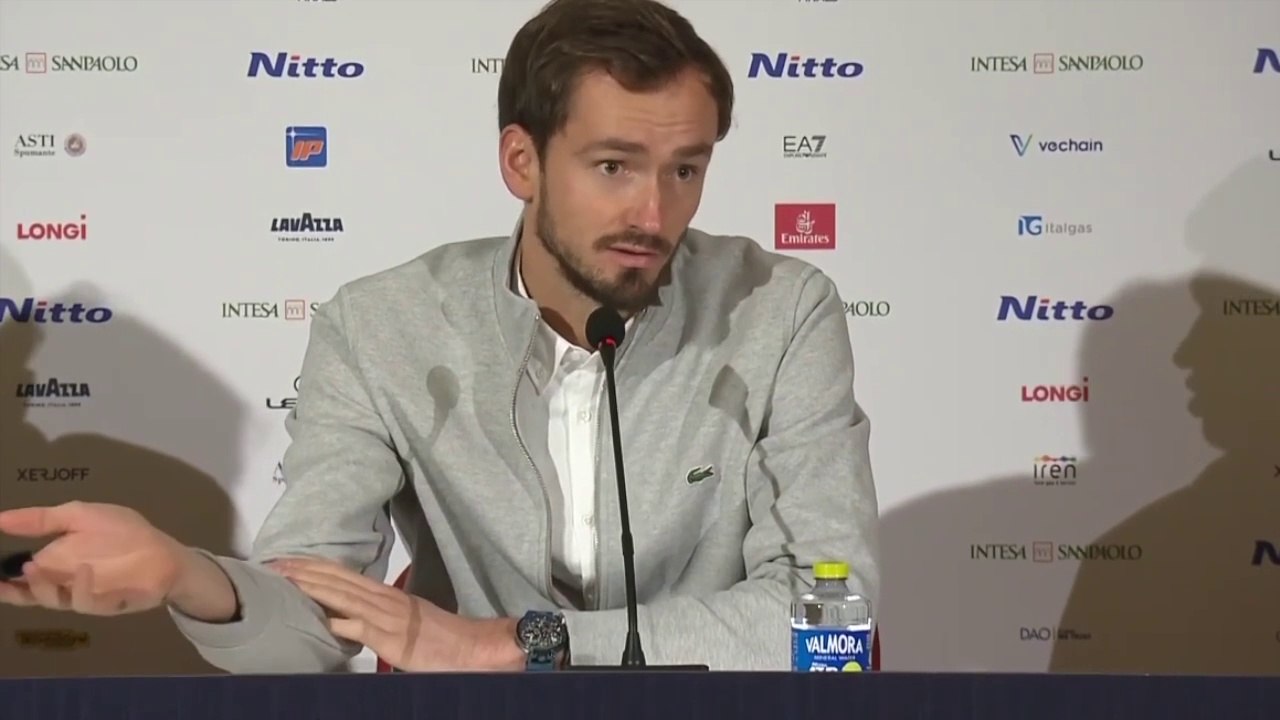 ATP Finals 2023- Daniil Medvedev : “I feel a little less pressure, because before winning the title in 2020, I lost three matches in a row”