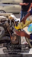 Yakıt girişinin yasak olduğu Gazze'de Filistinliler araçlarını çalıştırmak için ayçiçek yağı kullanıyor