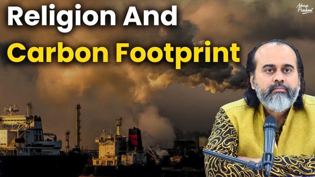 Religion and Carbon Footprint || Acharya Prashant, with Bard College (2022)