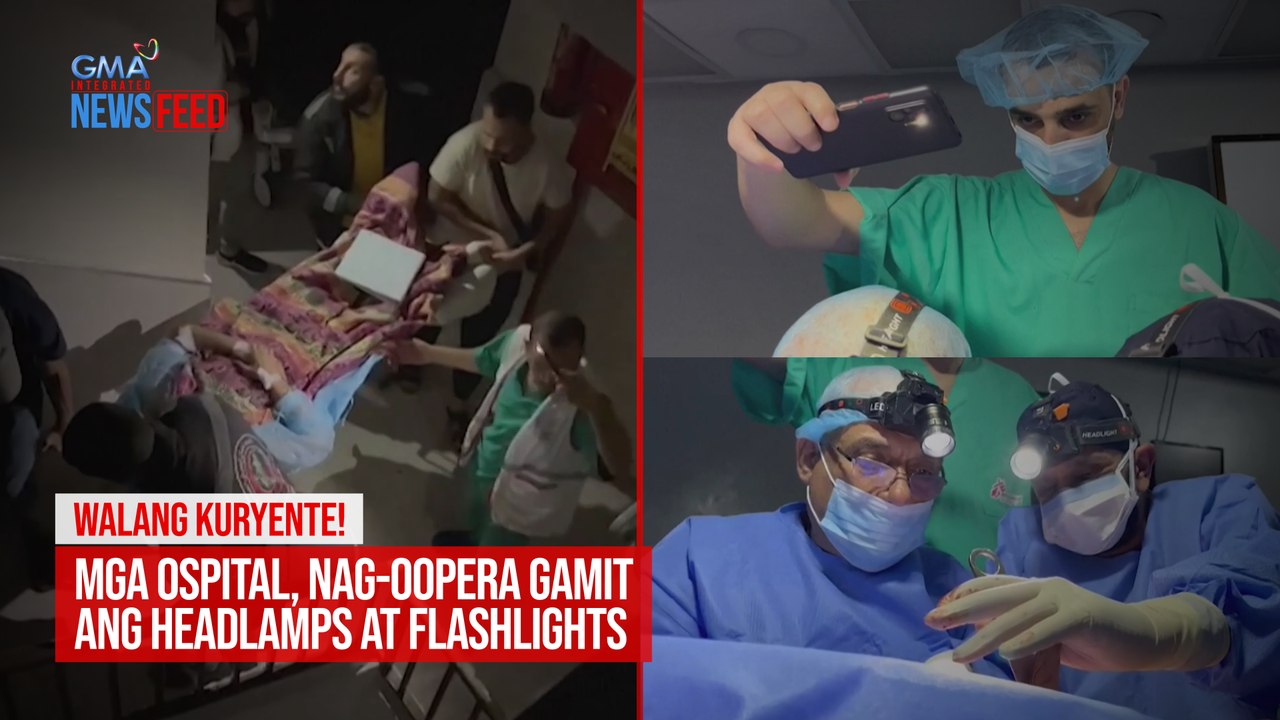 Walang kuryente! Mga ospital, nag-oopera gamit...