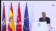 Uno de los momentos más esperados: el discurso de Florentino sobre el arbitraje español