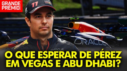 Pérez fez o MÍNIMO em São Paulo Mas Las Vegas e Abu Dhabi são PROVAS DE FOGO
