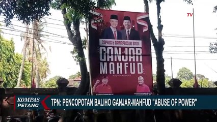 Pencopotan Poster Ganjar di Medan, TPN:  Adanya Abuse of Power