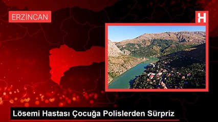 Lösemi Hastası Çocuğa Polislerden Sürpriz