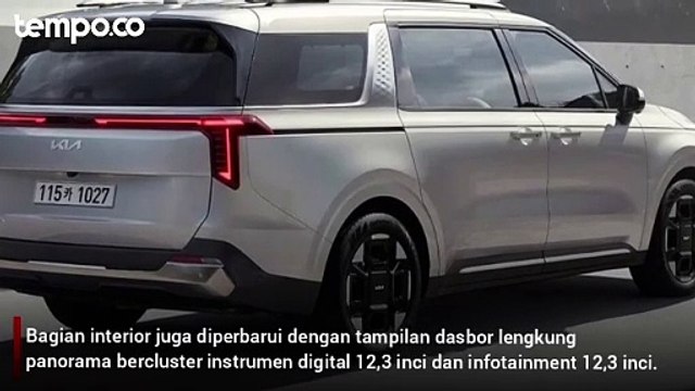 Kia Carnival Facelift Bakal Rilis Akhir November 2023, Ada Varian Mesin Hybrid