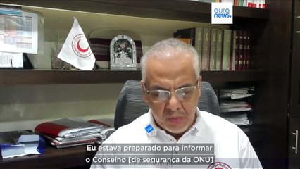 "Sistema de saúde em Gaza está de rastos", diz diretor-geral da OMS