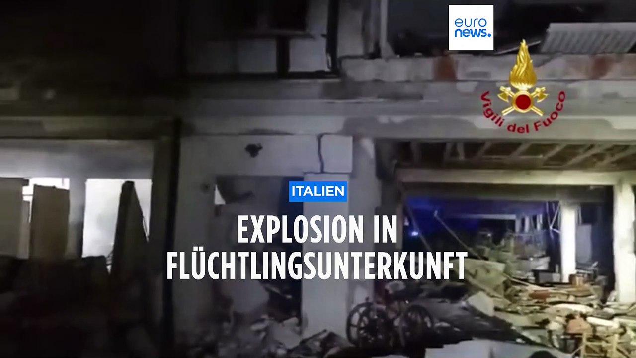 Explosion in Flüchtlingsheim: 31 Verletzte