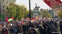 A Londra imponente manifestazione filo-palestinese, oltre 100mila in piazza