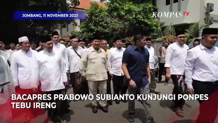 Prabowo Temui Sejumlah Kiai Saat Berkunjung ke Pesantren Tebuireng