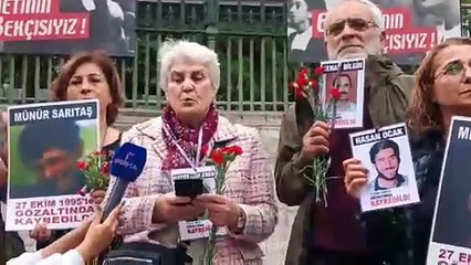 Cumartesi Anneleri, 5 yıl sonra ilk kez gözaltına alınmadan basın açıklaması yaptı