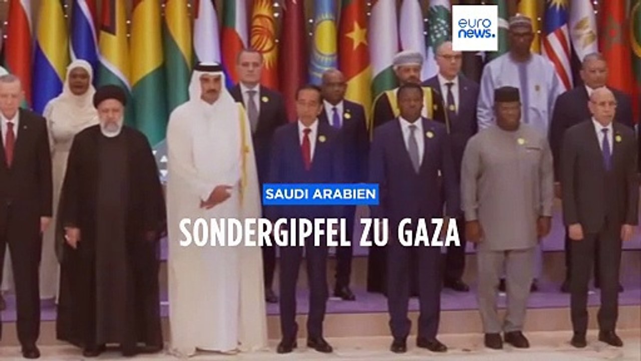 Arabisch-islamischer Sondergipfel in Riad zur Lage in Gaza beginnt