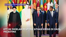 Potret Jokowi Rangkul Presiden Palestina Saat Hadiri KTT Luar Biasa OKI di Riyadh