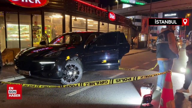 Bakırköy'de D-100 karayolunda lüks cipe silahlı saldırı