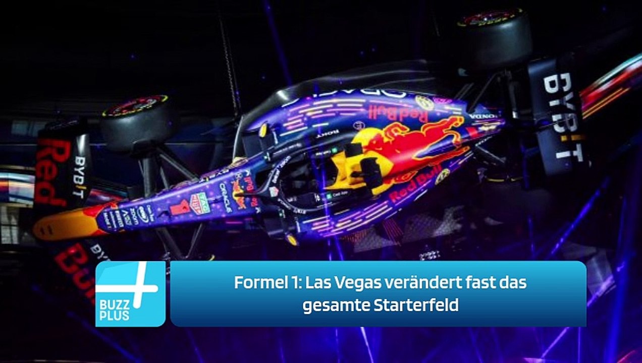 Formel 1: Las Vegas verändert fast das gesamte Starterfeld