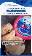 Heboh Menu Pencegah Stunting Anggaran Rp 4,4 Miliar di Depok Hanya Tahu-Sawi, DPRD Tak Masuk Akal
