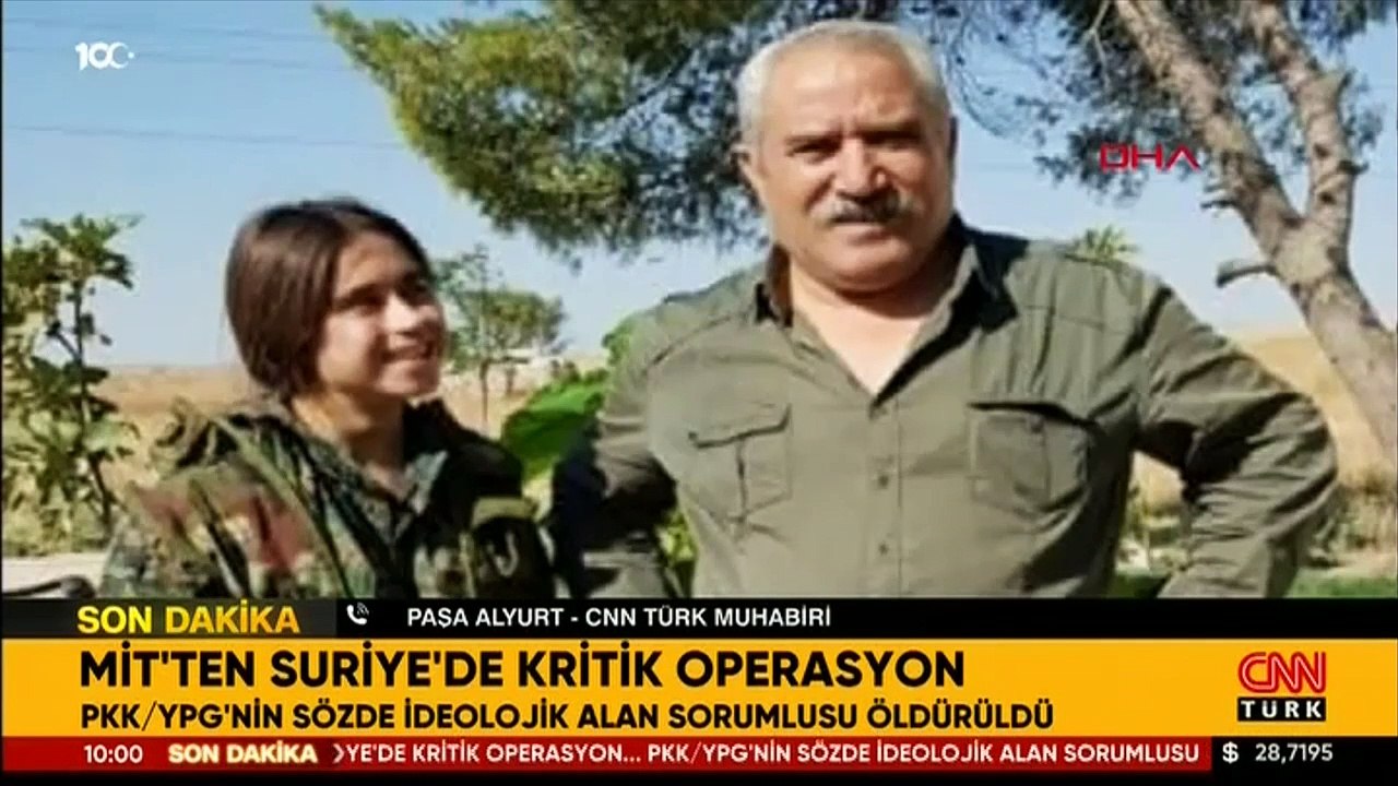 MİT'ten Suriye'de operasyon: PKK'nın sözde sorumlusu etkisiz hale getirildi