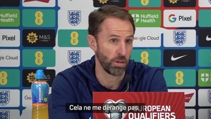 Angleterre - Southgate lassé des critiques : "Je suis fatigué de lutter contre cela"
