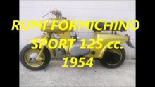 Rumi Formichino sport 125 cc. - 1954
